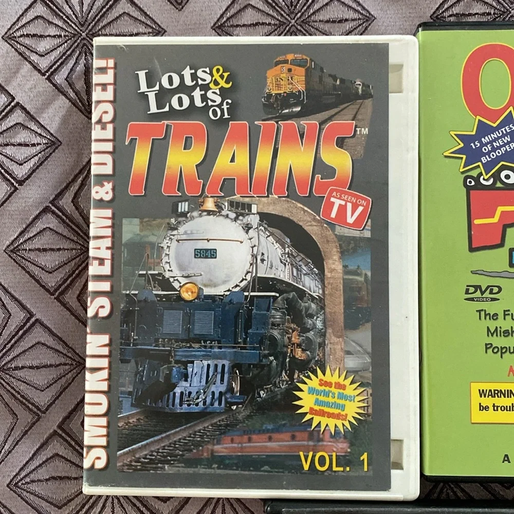 Train DVDs